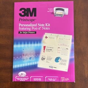 3M Personalized Post it Notes Kit